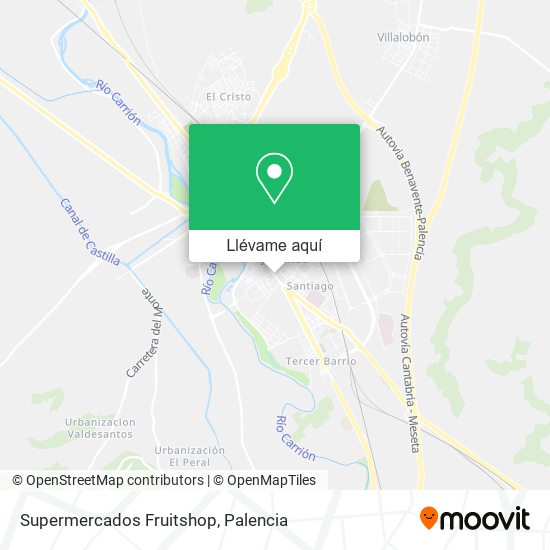 Mapa Supermercados Fruitshop