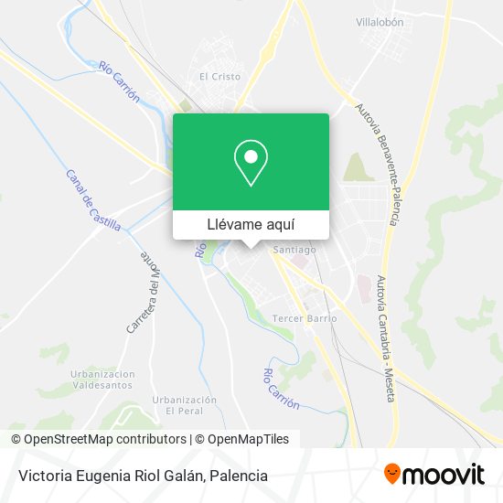 Mapa Victoria Eugenia Riol Galán