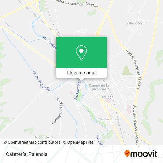 Mapa Cafetería