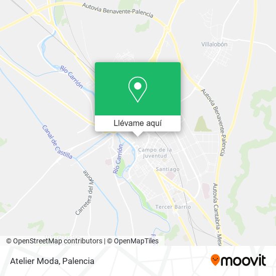Mapa Atelier Moda