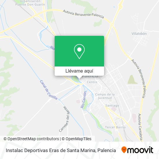 Mapa Instalac Deportivas Eras de Santa Marina