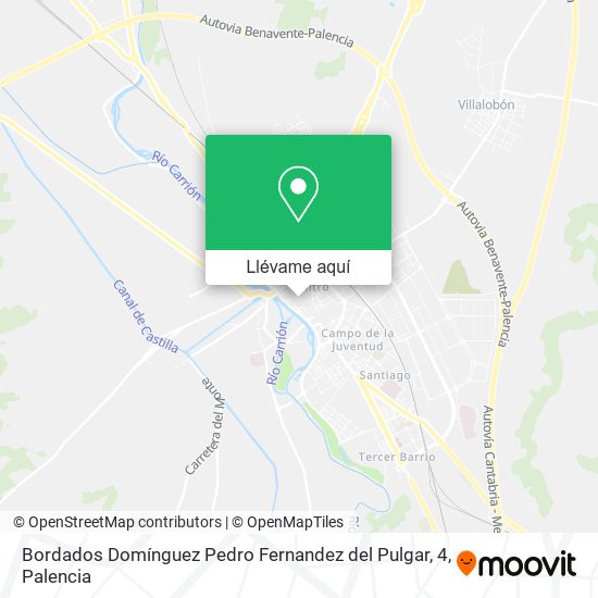 Mapa Bordados Domínguez Pedro Fernandez del Pulgar, 4