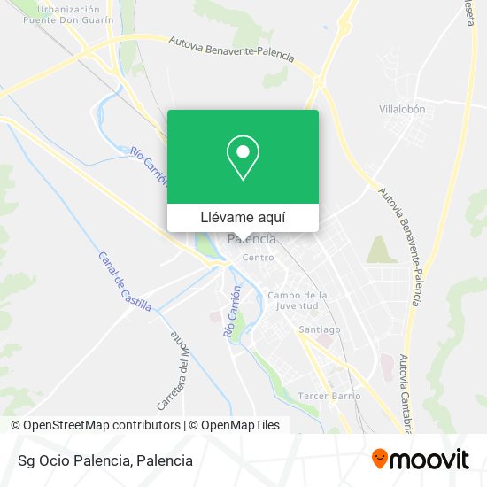 Mapa Sg Ocio Palencia