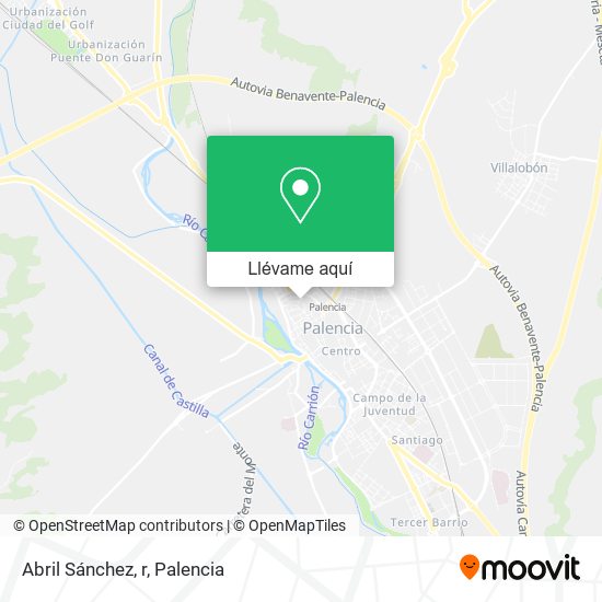 Mapa Abril Sánchez, r