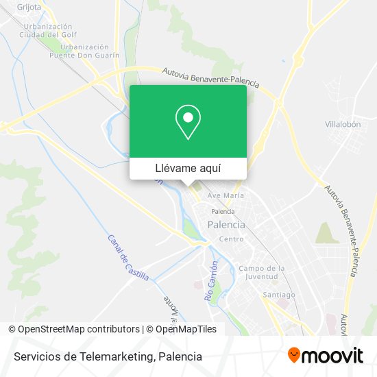 Mapa Servicios de Telemarketing