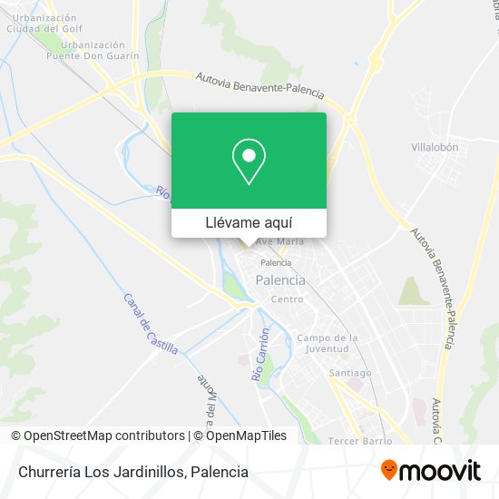 Mapa Churrería Los Jardinillos