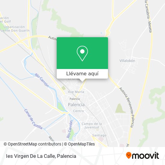 Mapa Ies Virgen De La Calle