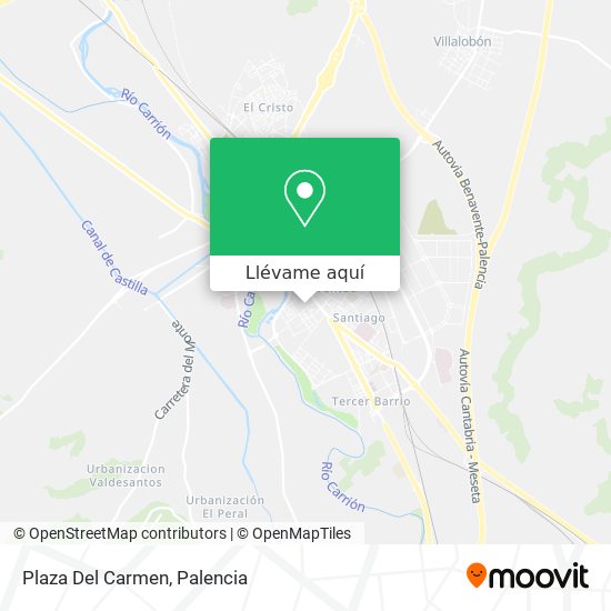 Mapa Plaza Del Carmen