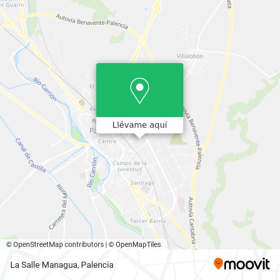 Mapa La Salle Managua