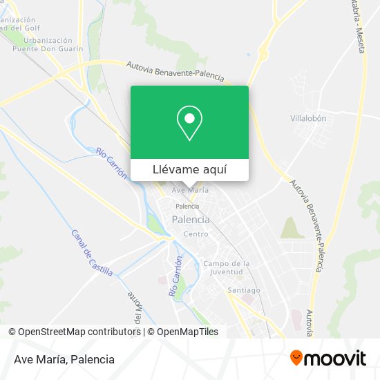 Mapa Ave María
