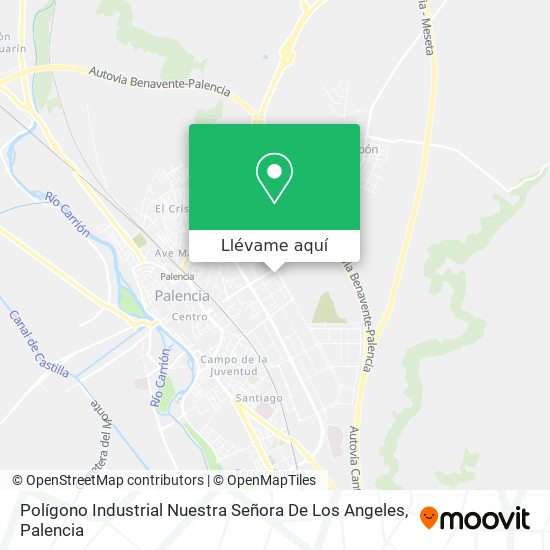 Mapa Polígono Industrial Nuestra Señora De Los Angeles