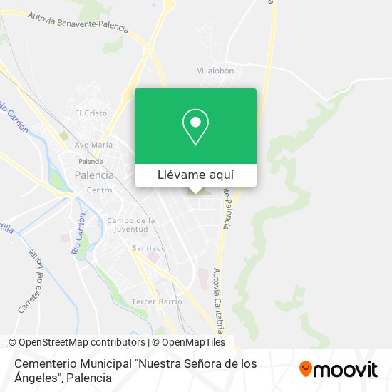 Mapa Cementerio Municipal "Nuestra Señora de los Ángeles"