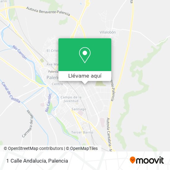 Mapa 1 Calle Andalucía