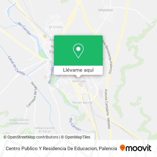 Mapa Centro Publico Y Residencia De Educacion