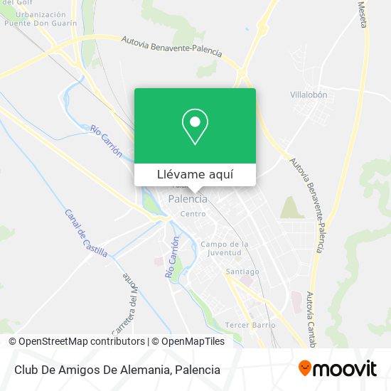 Mapa Club De Amigos De Alemania