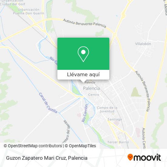 Mapa Guzon Zapatero Mari Cruz