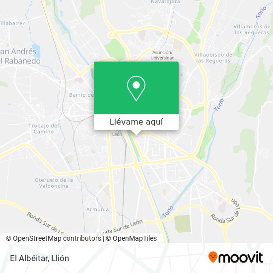 Mapa El Albéitar