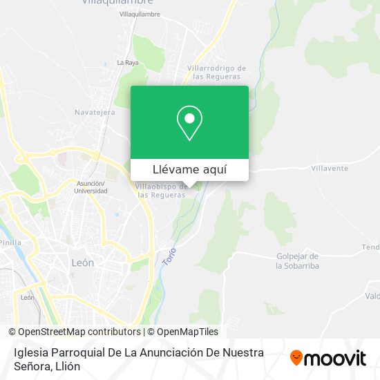 Mapa Iglesia Parroquial De La Anunciación De Nuestra Señora