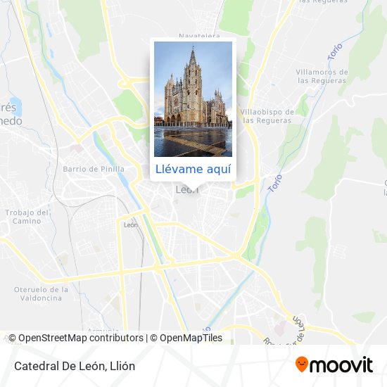 Mapa Catedral De León