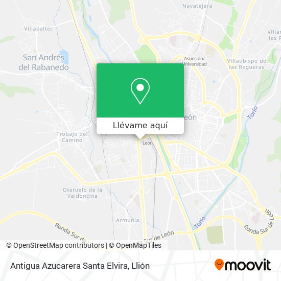 Mapa Antigua Azucarera Santa Elvira