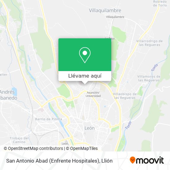 Mapa San Antonio Abad (Enfrente Hospitales)