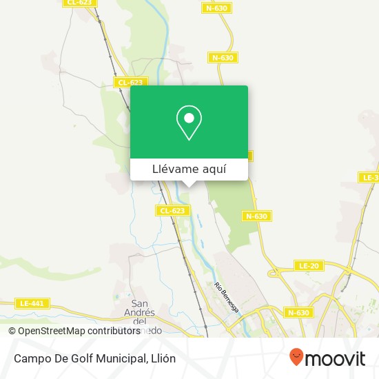 Mapa Campo De Golf Municipal