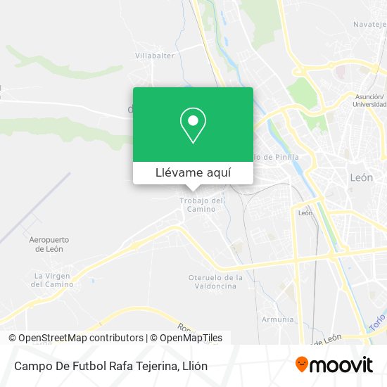 Mapa Campo De Futbol Rafa Tejerina