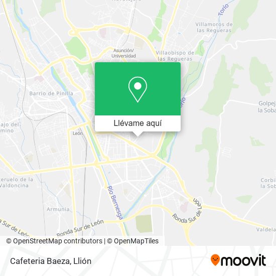 Mapa Cafeteria Baeza