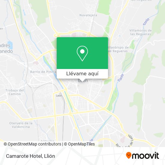 Mapa Camarote Hotel