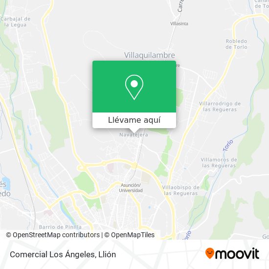 Mapa Comercial Los Ángeles