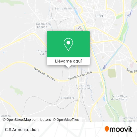 Mapa C.S.Armunia