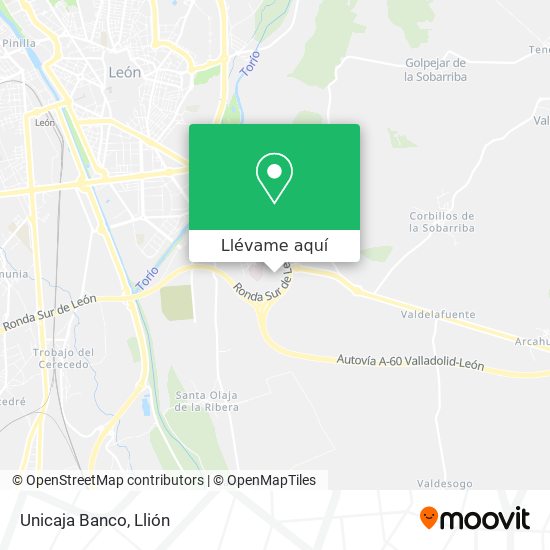 Mapa Unicaja Banco