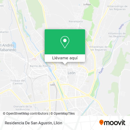 Mapa Residencia De San Agustín