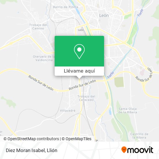 Mapa Diez Moran Isabel