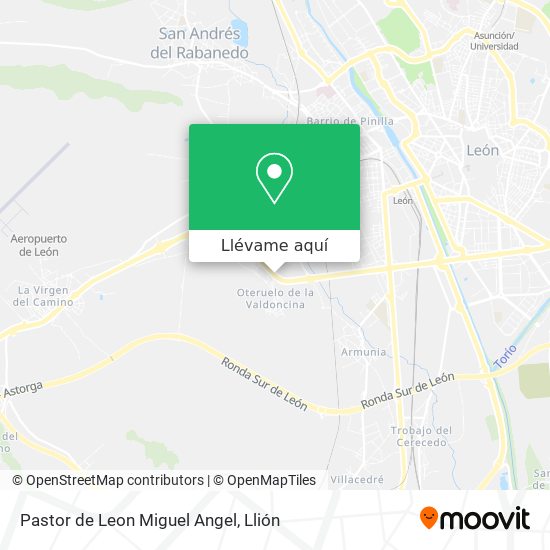 Mapa Pastor de Leon Miguel Angel