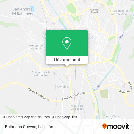 Mapa Balbuena Cuevas, f.J