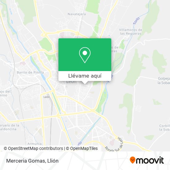 Mapa Merceria Gomas