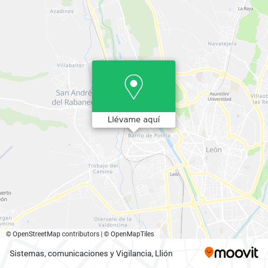 Mapa Sistemas, comunicaciones y Vigilancia