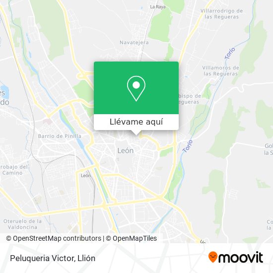 Mapa Peluqueria Victor