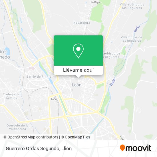 Mapa Guerrero Ordas Segundo