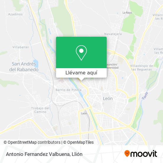 Mapa Antonio Fernandez Valbuena