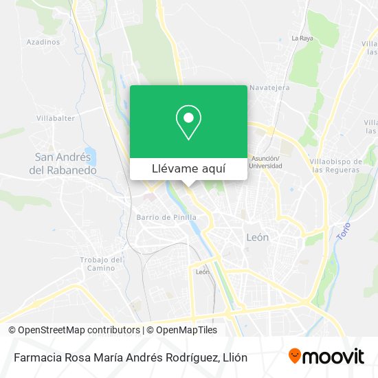 Mapa Farmacia Rosa María Andrés Rodríguez