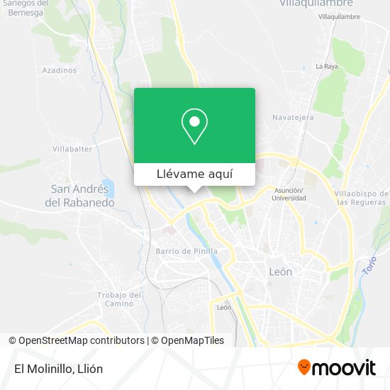 Mapa El Molinillo