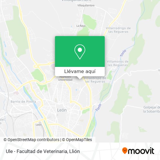 Mapa Ule - Facultad de Veterinaria