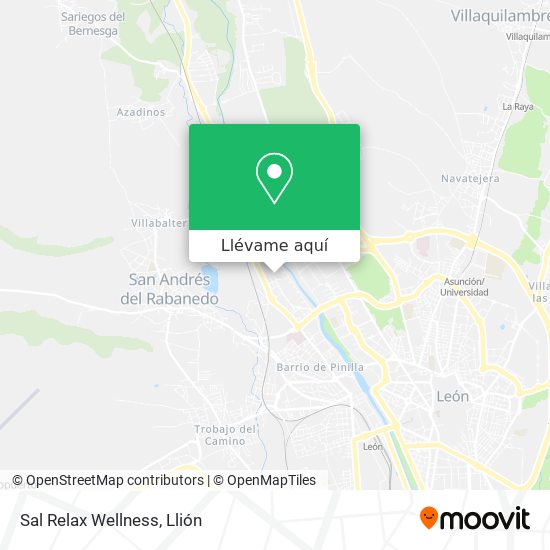 Mapa Sal Relax Wellness