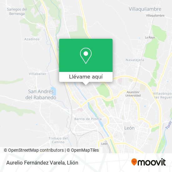 Mapa Aurelio Fernández Varela