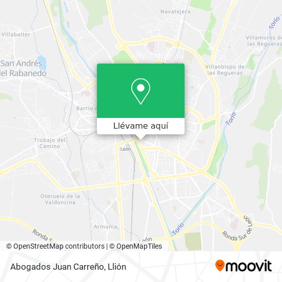 Mapa Abogados Juan Carreño