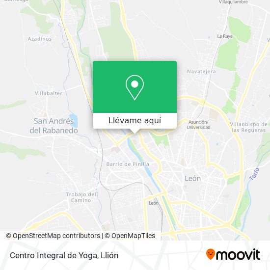 Mapa Centro Integral de Yoga
