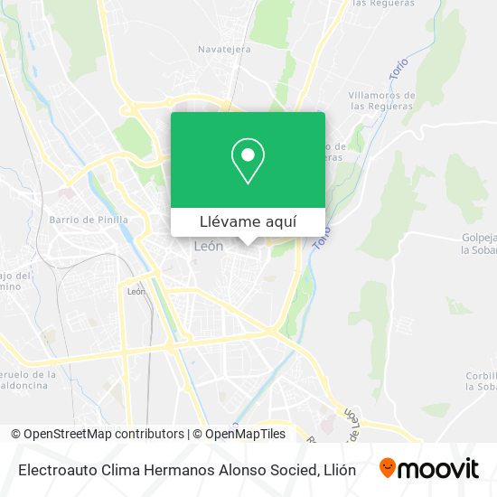 Mapa Electroauto Clima Hermanos Alonso Socied