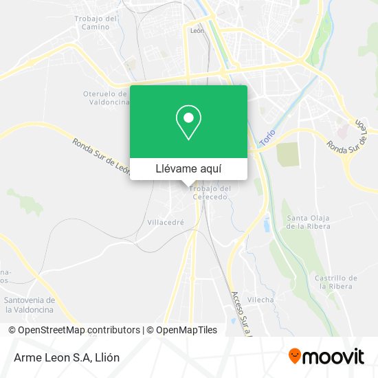 Mapa Arme Leon S.A